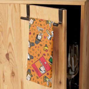 Peanuts   Happy Thanksgiving Pattern Kitchen Towel