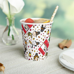 Peanuts   Happy Thanksgiving Pattern Paper Cups