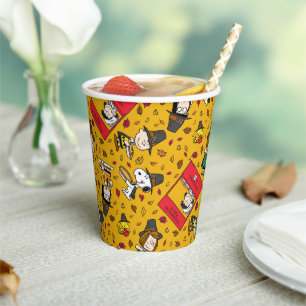 Peanuts   Happy Thanksgiving Pattern Paper Cups