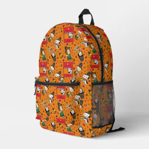 Peanuts   Happy Thanksgiving Pattern Printed Backpack