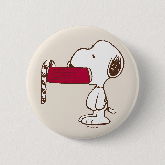 Peanuts | Holiday Delights 2 Inch Round Button (Front)