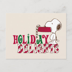 Peanuts   Holiday Delights Postcard