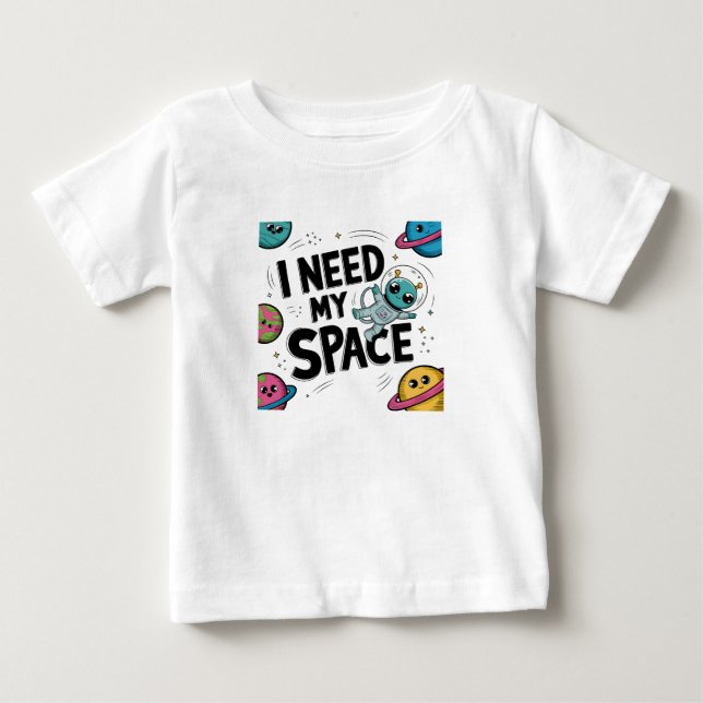 Peanuts - I Need My Space T-Shirt (Front)