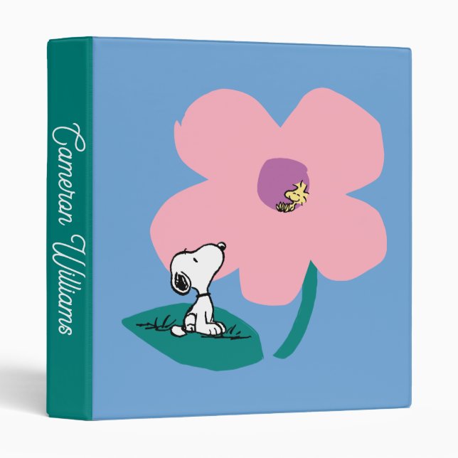 Peanuts | Illustrating Nature | Add Your Name Binder (Front/Spine)