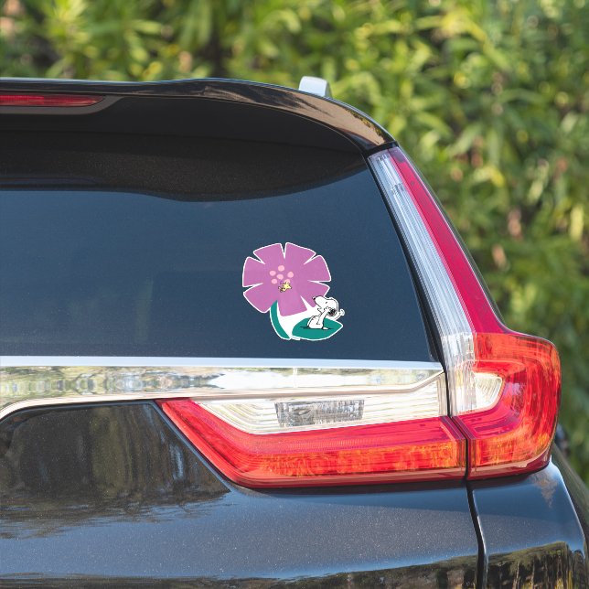 Peanuts | Illustrating Nature Purple Flower (Car Side)