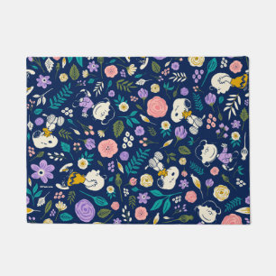 Peanuts In Bloom Pattern Doormat