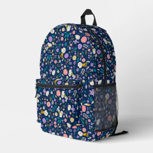 Peanuts In Bloom Pattern Printed Backpack