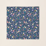 Peanuts In Bloom Pattern Scarf<br><div class="desc">Take a look at this super cute design featuring Snoopy, Woodstock, Charlie Brown & Lucy in a colorful floral pattern.</div>
