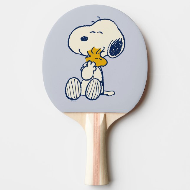 Peanuts In Bloom Ping Pong Paddle (Front)