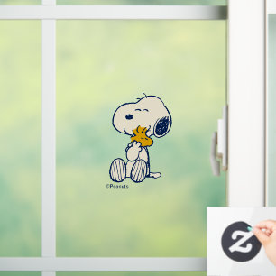 Peanuts In Bloom Window Cling