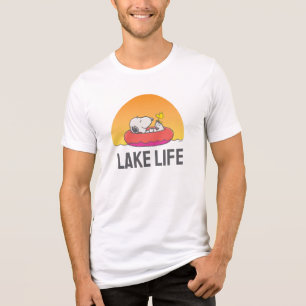 Peanuts   Inner Tube Floating Tri-Blend Shirt