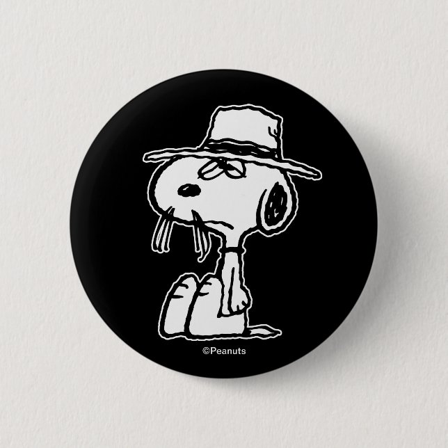 Peanuts | It's Snoopy's Brother Spike 2 Inch Round Button (Front)