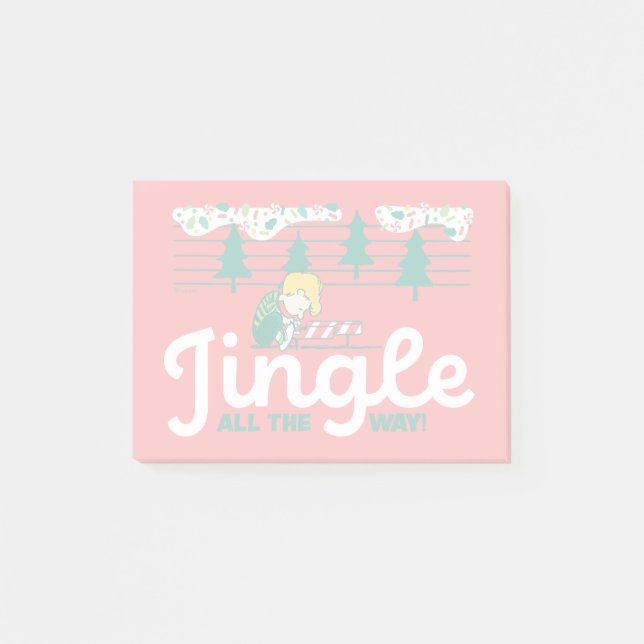 Peanuts | Jingle All the Way Post-it Notes (Front)