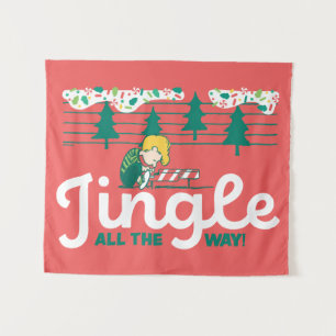 Peanuts   Jingle All the Way Tapestry