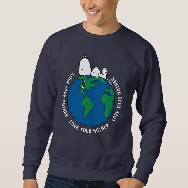 Peanuts | Keep It Clean Keep It Green Sweatshirt (Front)