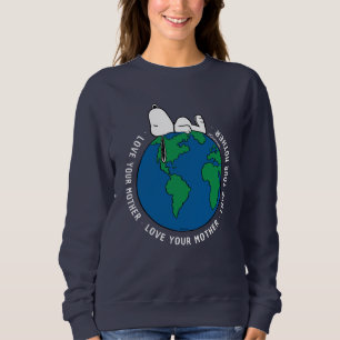 Peanuts   Keep It Clean Keep It Green Sweatshirt