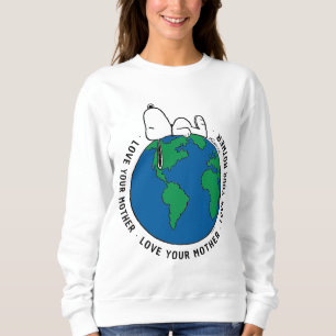 Peanuts   Keep It Clean Keep It Green Sweatshirt