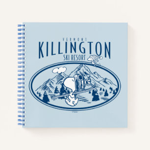 Peanuts Killington Ski Resort Vermont Notebook