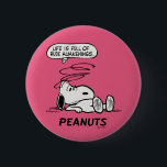 Peanuts | Life is Full of Rude Awakenings 2 Inch Round Button<br><div class="desc">Snoopy, the beloved beagle from the Peanuts comic strip, is known for his philosophical musings and witty observations about life. One of his famous quotes is "Life is a series of rude awakenings, " which encapsulates the idea that life often presents us with harsh realities and unexpected challenges that disrupt...</div>