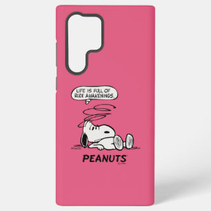 Peanuts   Life is Full of Rude Awakenings Samsung Galaxy Case
