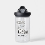 Peanuts | Life is Full of Rude Awakenings Water Bottle<br><div class="desc">Snoopy, the beloved beagle from the Peanuts comic strip, is known for his philosophical musings and witty observations about life. One of his famous quotes is "Life is a series of rude awakenings, " which encapsulates the idea that life often presents us with harsh realities and unexpected challenges that disrupt...</div>
