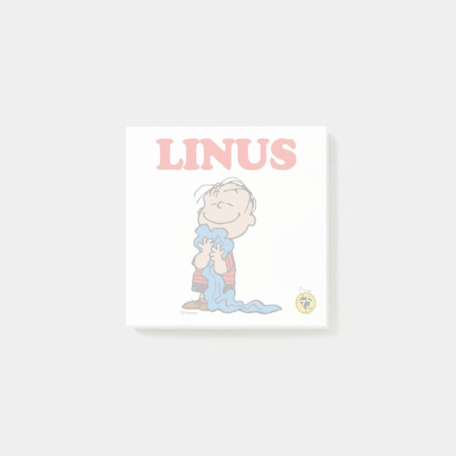Peanuts | Linus Blanket Smile Post-it Notes (Front)