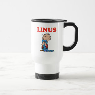 Peanuts   Linus Blanket Smile Travel Mug