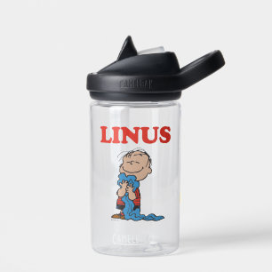 Peanuts   Linus Blanket Smile Water Bottle