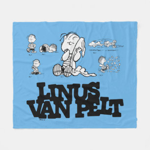 Peanuts   Linus Fleece Blanket