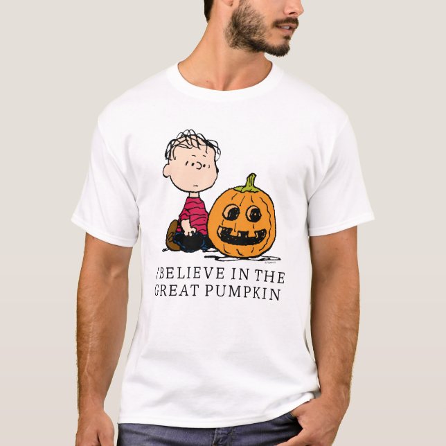 Peanuts | Linus & Jack O' Lantern T-Shirt (Front)