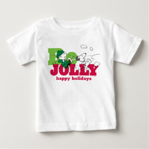 Peanuts   Linus & Snoopy Be Jolly Baby T-Shirt