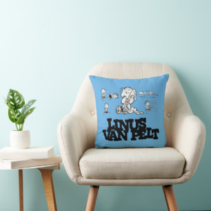 Peanuts   Linus Throw Pillow