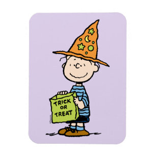 Peanuts Linus Wizard Trick Or Treat Magnet