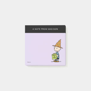 Peanuts Linus Wizard Trick Or Treat Post-it Notes