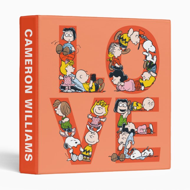 Peanuts - LOVE Binder (Front/Spine)
