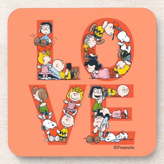 Peanuts - LOVE Coaster (Front)