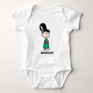 Peanuts Lucy Bride Of Frankenstein Halloween Baby Bodysuit