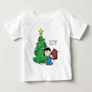 Peanuts   Lucy Christmas Tree Baby T-Shirt