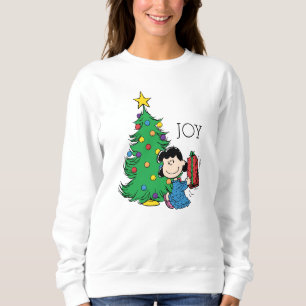Peanuts   Lucy Christmas Tree Sweatshirt