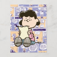 Peanuts | Lucy Comic Pattern