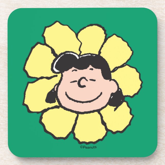 Peanuts | Lucy Flower Coaster (Front)