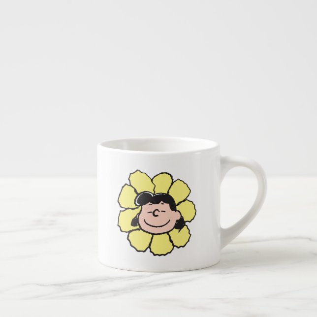 Peanuts | Lucy Flower Espresso Cup (Right)