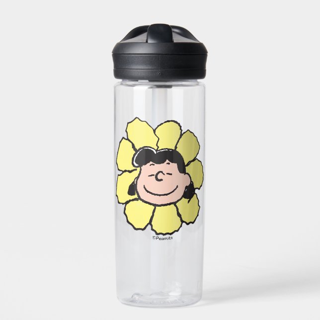 Peanuts | Lucy Flower Water Bottle (Front)