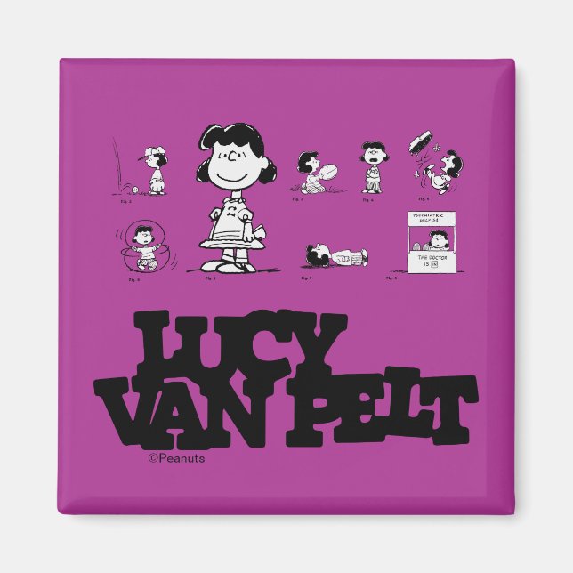 Peanuts | Lucy Magnet (Front)