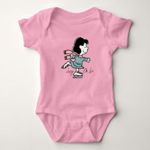 Peanuts Lucy On Ice Baby Bodysuit