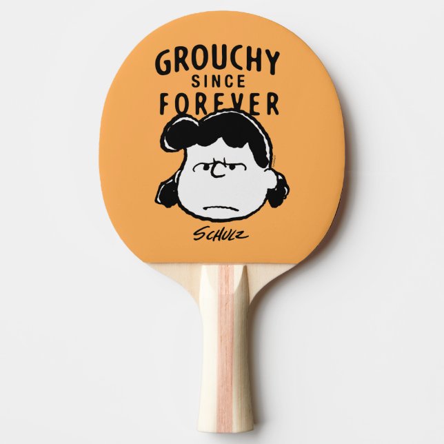 Peanuts | Lucy Since Forever Ping Pong Paddle (Front)
