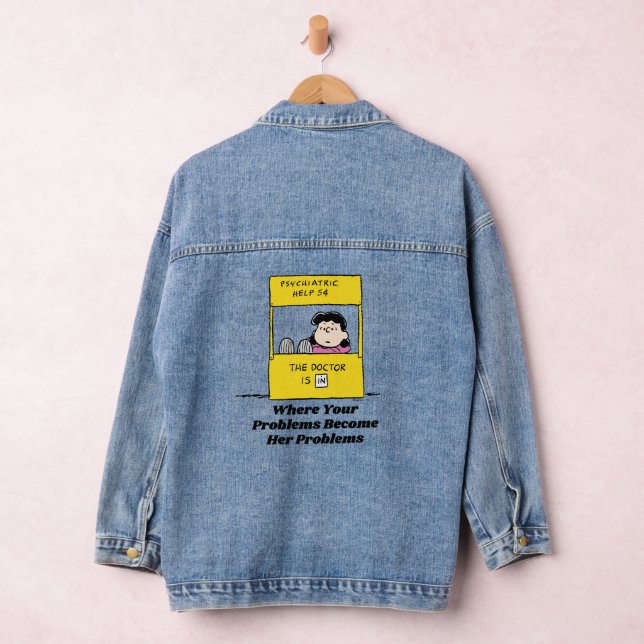 Peanuts | Lucy & the Doctor Is In Denim Jacket (Hangar)