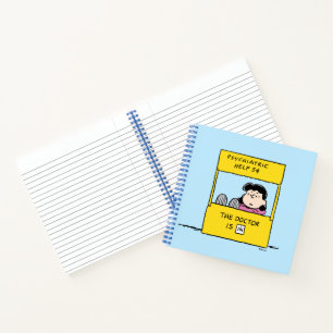 Peanuts   Lucy & the Doctor Is In Notebook