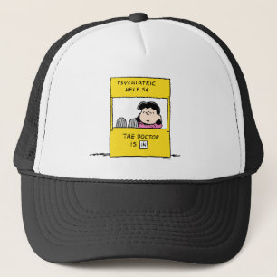 Peanuts Lucy & the Doctor Is In Trucker Hat
