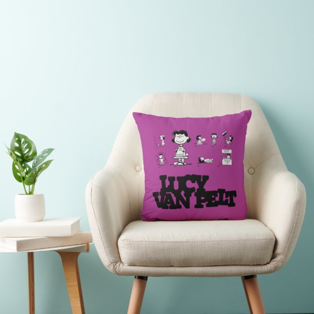 Peanuts | Lucy Throw Pillow (Chair)